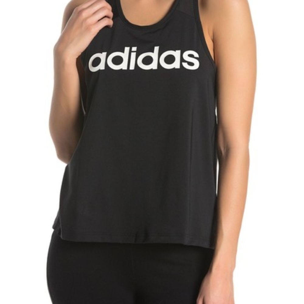 D2M Logo Mesh Vented Back Tank Top  Small …